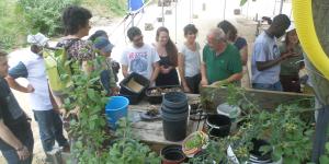 Exercices pratiques lors de la formation GUIDE COMPOSTEUR