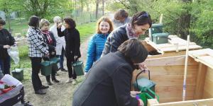 Explication du fonctionnement d'un site à un groupe de stagiaires