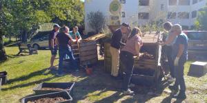 Compostage partagé et temps d'ouverture