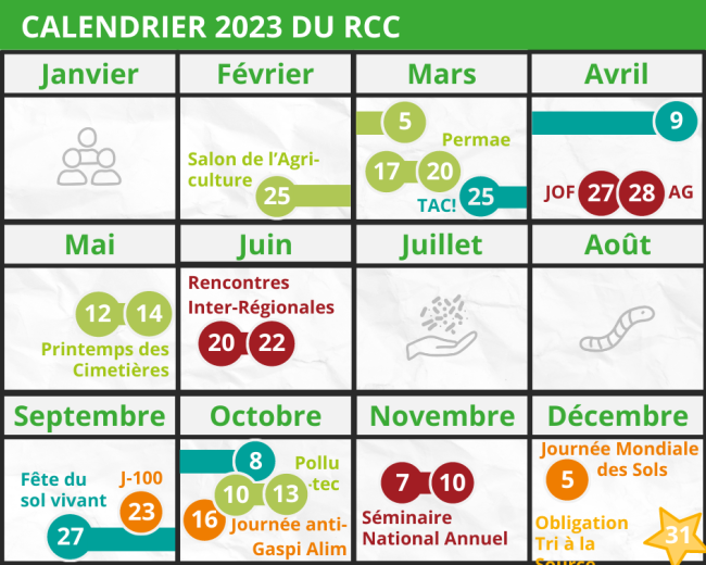 calendrier 2023