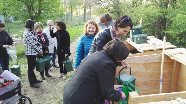 Explication du fonctionnement d'un site à un groupe de stagiaires