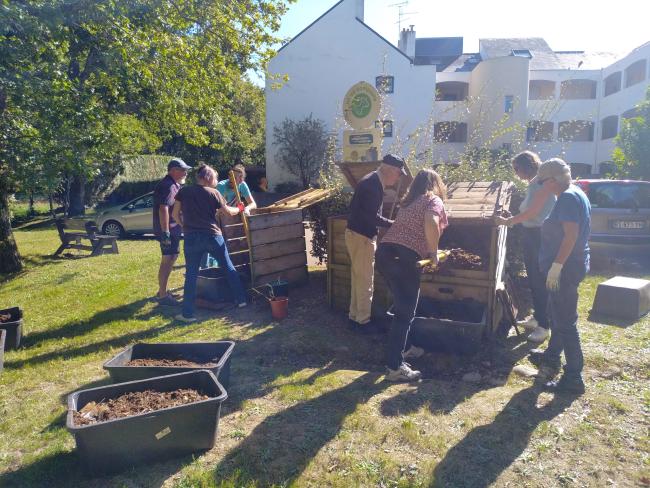 Compostage partagé et temps d'ouverture