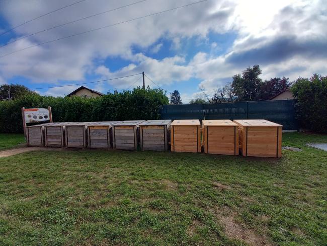 Aire de compostage Lycée Paul Claudel/Collège Jean Paul2