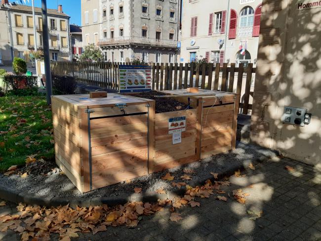 Site de compostage Place Charles De Gaulle
