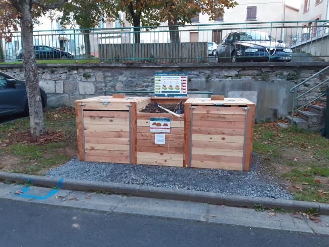 Site de compostage Place du Château 