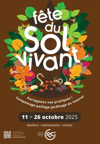 Affiche fête du sol vivant